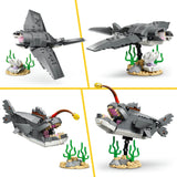 Lego glubsk haj med skattekiste byggelegetøj (31381)