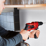 Einhell slagboremaskine te-id 500 e (rød)