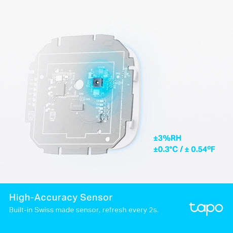 Tp-link tapo t315 smart temperatur- og fugtighedsovervågningssensor