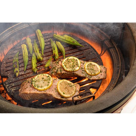 Kamado Joe sear plade til classic i, ii, iii og joe jr. grillstativ (sort, ø 34 cm)