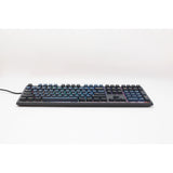 Ducky one 3 pro, gaming-tastatur (sort, us-layout, cherry mx2a blue, rgb led, double-shot pbt, kvaksalvermekanik, hot swap)