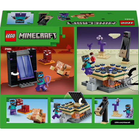 Lego minecraft 21584 rejse til nederland og endeportalen