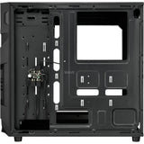 Sharkoon vg7-w rgb midi tårnhus (sort | 2x usb-a | rgb | vindue)