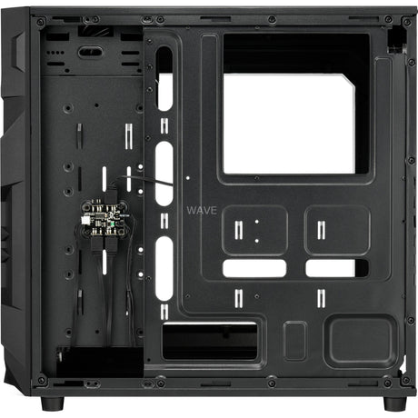 Sharkoon vg7-w rgb midi tårnhus (sort | 2x usb-a | rgb | vindue)