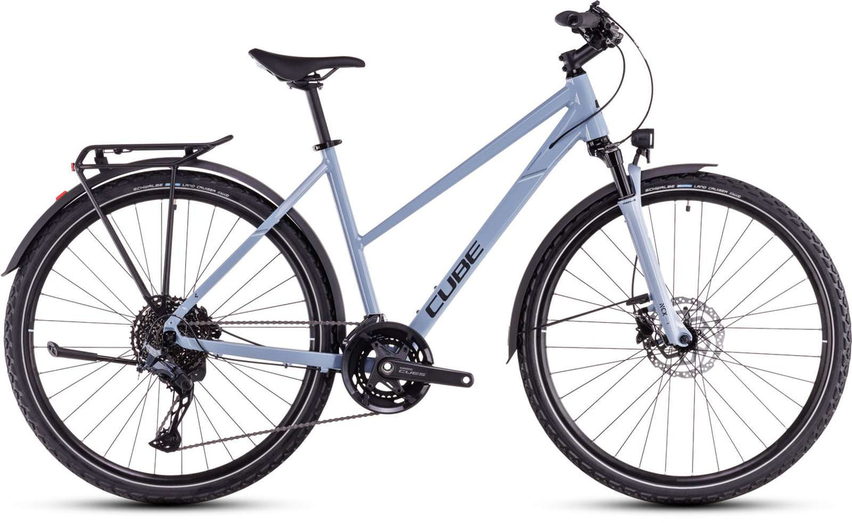 Cube nature exc allroad lady pigeonblue'n'black