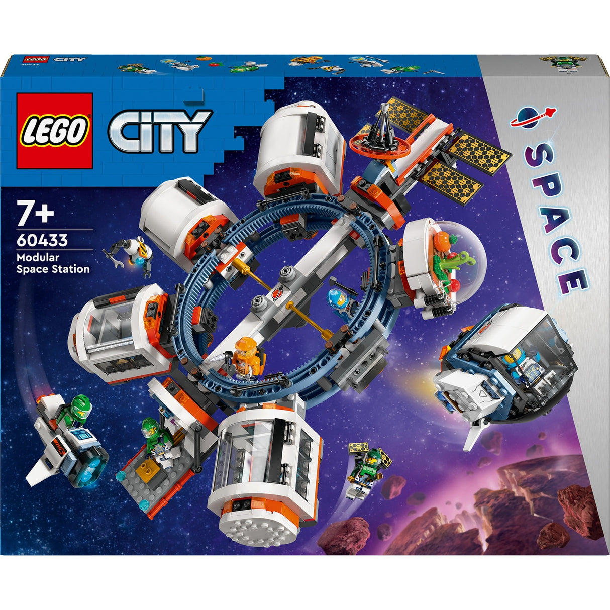 Lego city - modulært rumstationsbyggelegetøj (60433)