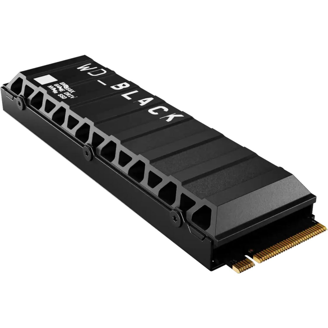 WD Black Sn850x NVMe 8 TB SSD (Sort, PCIe 4.0 x4, NVMe, M.2 2280, Heatsink)