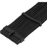 Silverstone sst-pp07e-mbb forlængerkabel (sort)