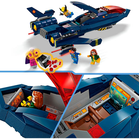 Lego marvel - x-men x-jet byggelegetøj (76281)