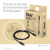Club 3D Mini DisplayPort til Mini DisplayPort DP80 tovejskabel (sort, 1 meter, Vesa-certificeret)