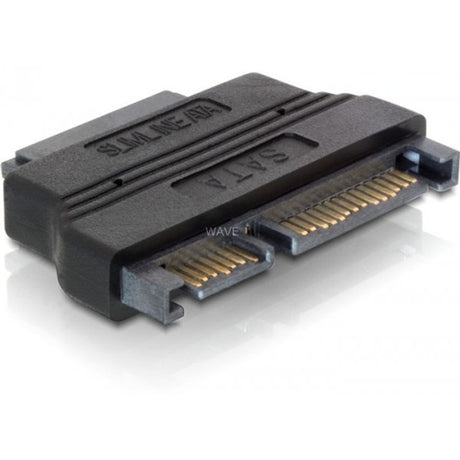 Delock-adapter 22-bens SATA > 13-bens slim SATA (sort, 65156)