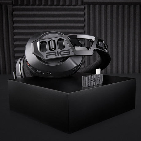 Nacon rig 600 pro hs over-ear gaming headset (sort, playstation 5, playstation 4, windows, nintendo switch, android, ios)
