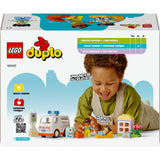 Lego Duplo Town 10447 ambulance med chauffør