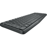 Logitech mk235 trådløst skrivebordssæt (sort, us-internationalt layout (qwerty))
