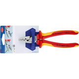Knipex 97 serien - krympetang - 180mm - vde isolering - ergonomisk
