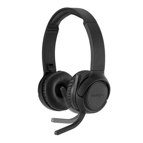 Kensington H1050 EQ Bluetooth On-Ear Headset med omgivende støjreduktion (sort, Bluetooth 5.4)