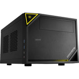Sharkoon shark zone c10 mini tårnhus (sort | 2x USB-A)