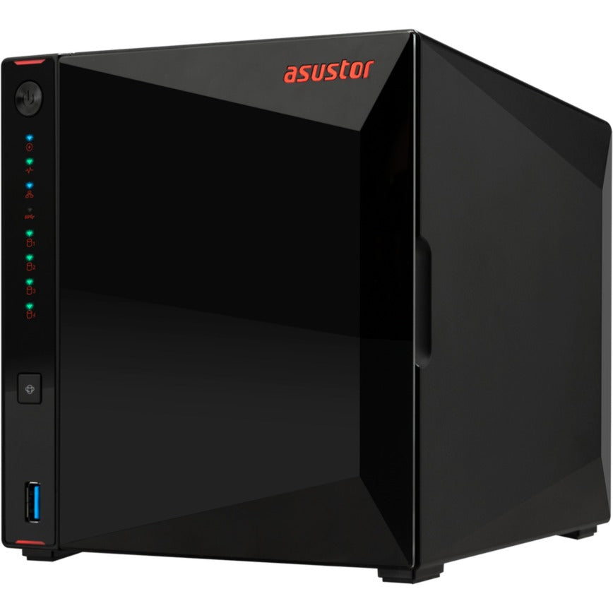 Asustor Nimbustor 4 AS5404T NAS (sort, 2x LAN, USB, HDMI)