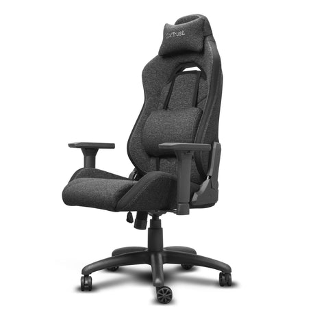 Trust GXT 723 Ruya komfortabelt stof gaming stol (grå)