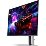 Samsung Odyssey OLED G8 G81SF 27 4K UHD-gamingskærm (sølv, 2x HDMI, DisplayPort, 2x USB-A, USB-B)