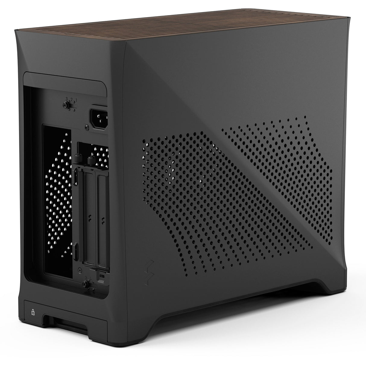 Fractal design æra 2 kul mini tårnhus (mørkegrå | 2x USB-A | 1x USB-C)