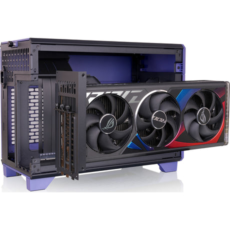 Thermaltake tr100 future dusk mini tårnhus (lilla | 2x USB-A | 1x USB-C)