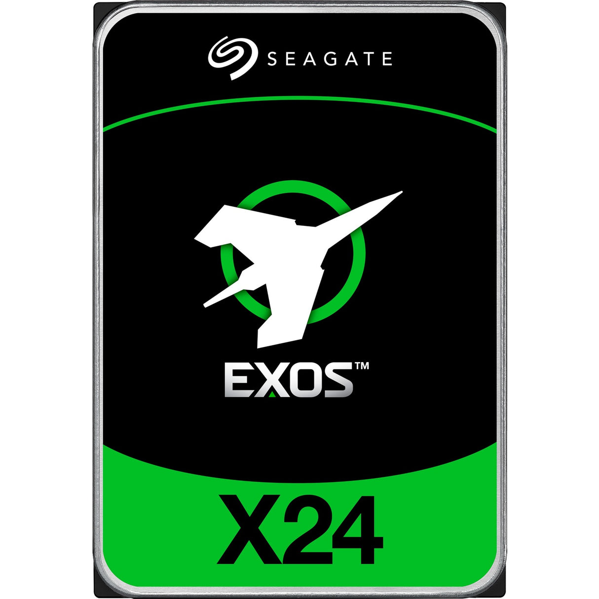 Seagate exos x24 12 tb harddisk (st12000nm002h, sata 600, 24 7)