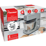 Bestron akm1600s 4-i-1 foodprocessor kitchen master pro (sølv)