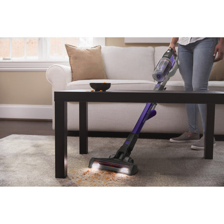 Black+decker 36v 4-i-1 power-serien ekstrem pet stick støvsuger (lilla)