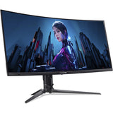 Acer Predator x34 x5 34 buet ultrabred gaming-skærm (sort, 240 Hz, HDMI, skærmport, USB, lyd, AMD free-sync)