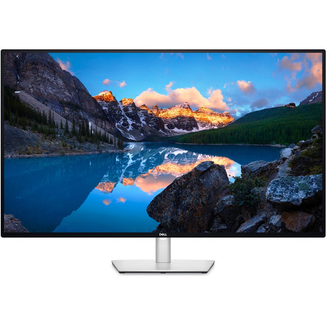 Dell ultrasharp u4323qe 43 4k ultra hd monitor (zwart zilver, 2x displayport, 2x hdmi, 1x usb-c, 4x usb-a, 1x rj-45)
