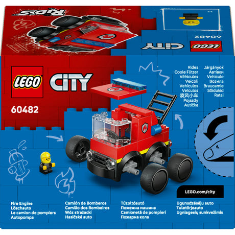Lego city 60482 køretøjer brandbil