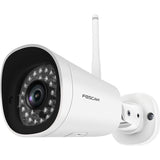 Foscam G4P Super HD WiFi udendørskamera (hvid, 4 MP, 2K, WLAN)