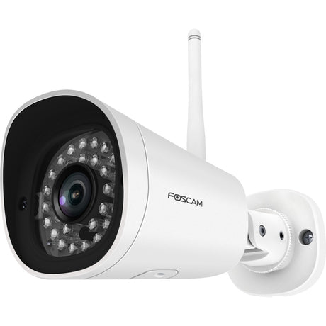 Foscam G4P Super HD WiFi udendørskamera (hvid, 4 MP, 2K, WLAN)