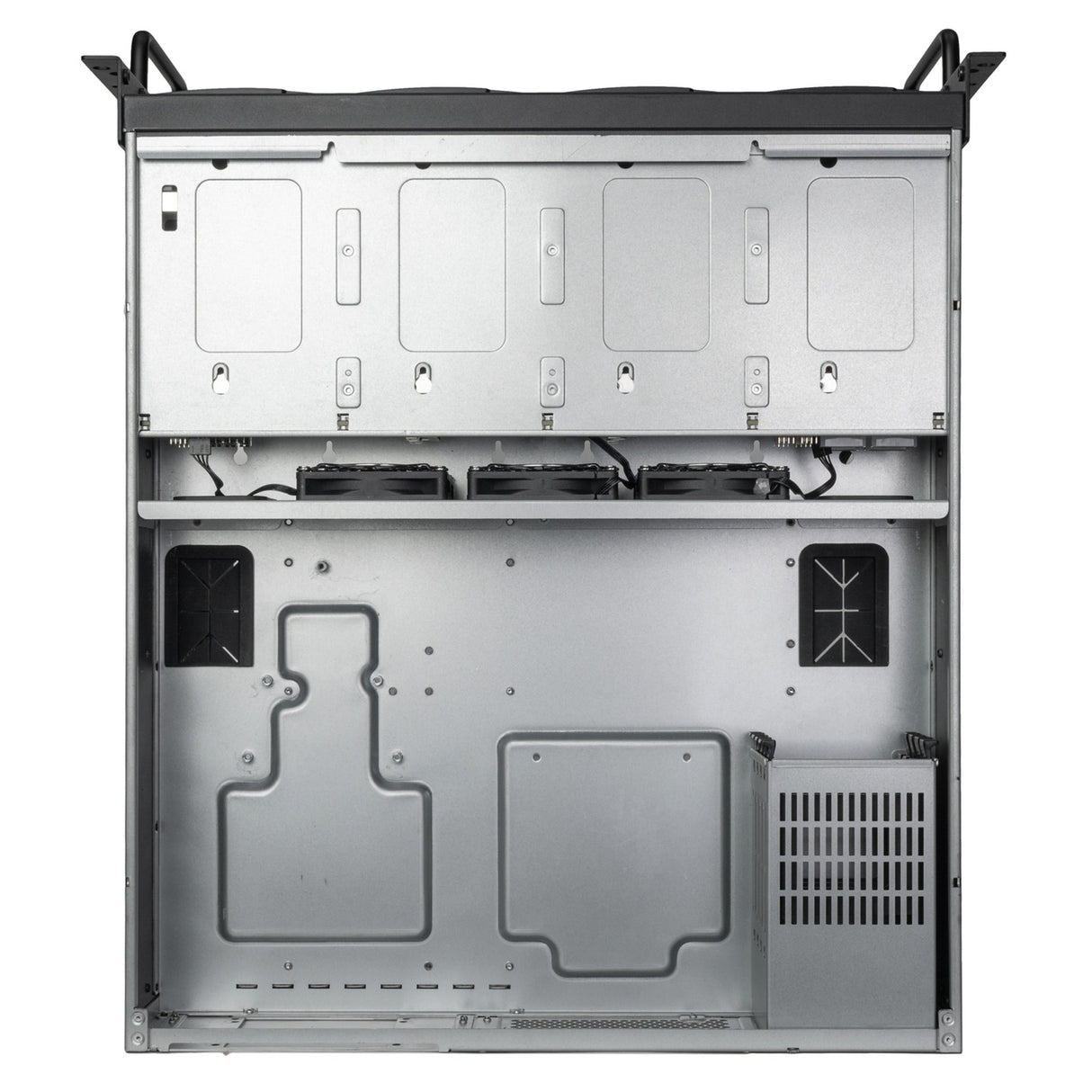 Silverstone rm61-312, rack, serverkabinet (sort | 6u)