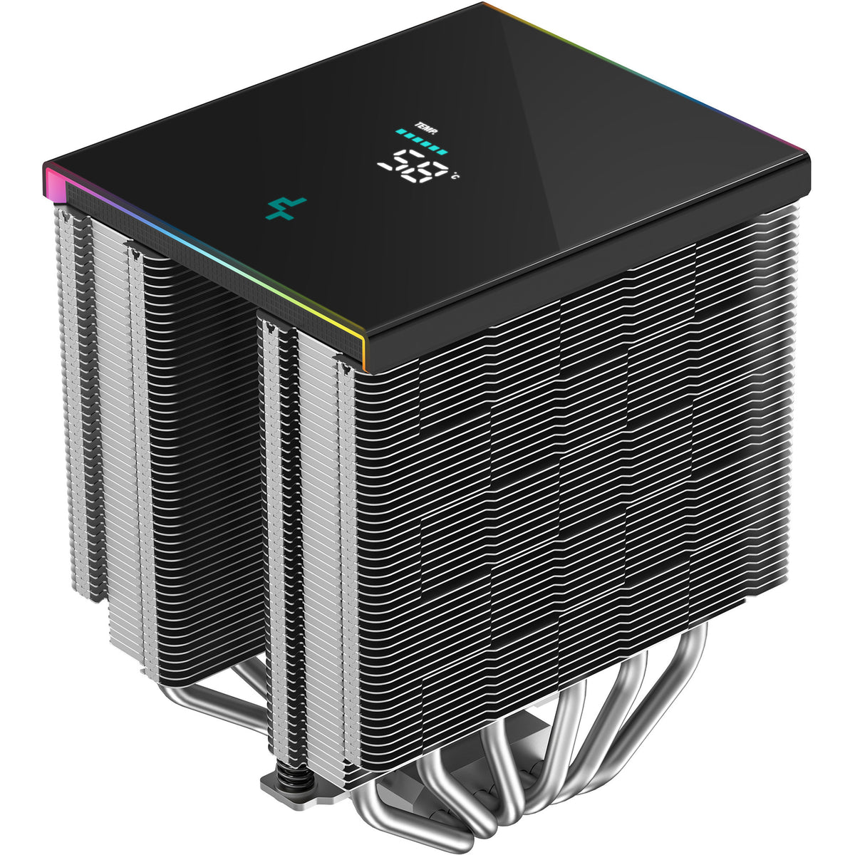 Deepcool AK620 Digital SE RGB CPU-køler (sort)