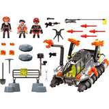 Playmobil dino rise - comet corp. nedrivningsbore byggelegetøj (70927)
