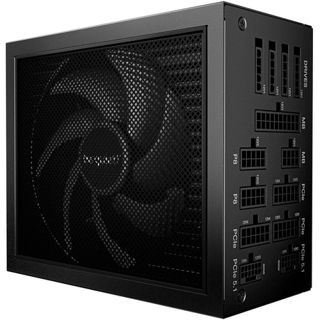 Vær stille! dark power 14 modulær 1200 watt strømforsyning (sort, 2x 12v-2x6, 4x pcie)