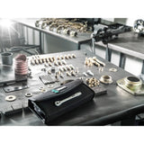 Wera 8100 sb 11 zyklop metal skraldesæt, 3 8 værktøjssæt (sort grøn, 29 dele, metal skralde med firkantet drev)