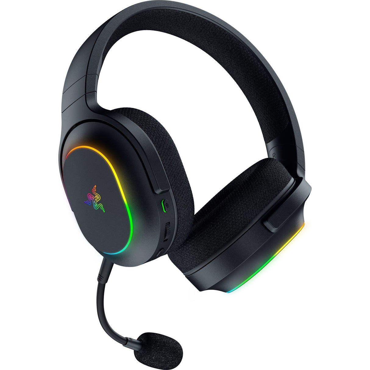 Razer barracuda x chroma over-ear gaming headset (sort, USB dongle, Bluetooth)