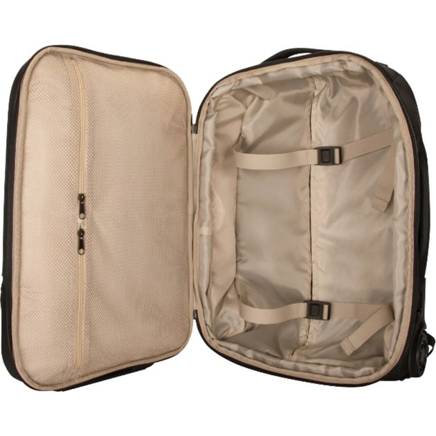 Targus 15,6" ecosmart mobile tech traveller rullende rygsækvogn (sort)