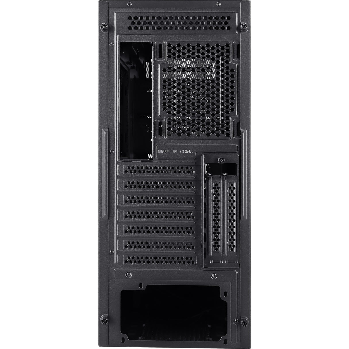 Aerocool cipher s-bk-v1 midi tårnhus (sort | 3x USB-A)