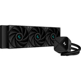 Deepcool LS720S Zero Dark Water Cooling (sort, 4-pin PWM blæserstik)