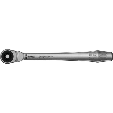 Wera 8100 sa 7 zyklop metal skraldesæt gennemskydningsfirkant 1 4 værktøjssæt (28 stk.)