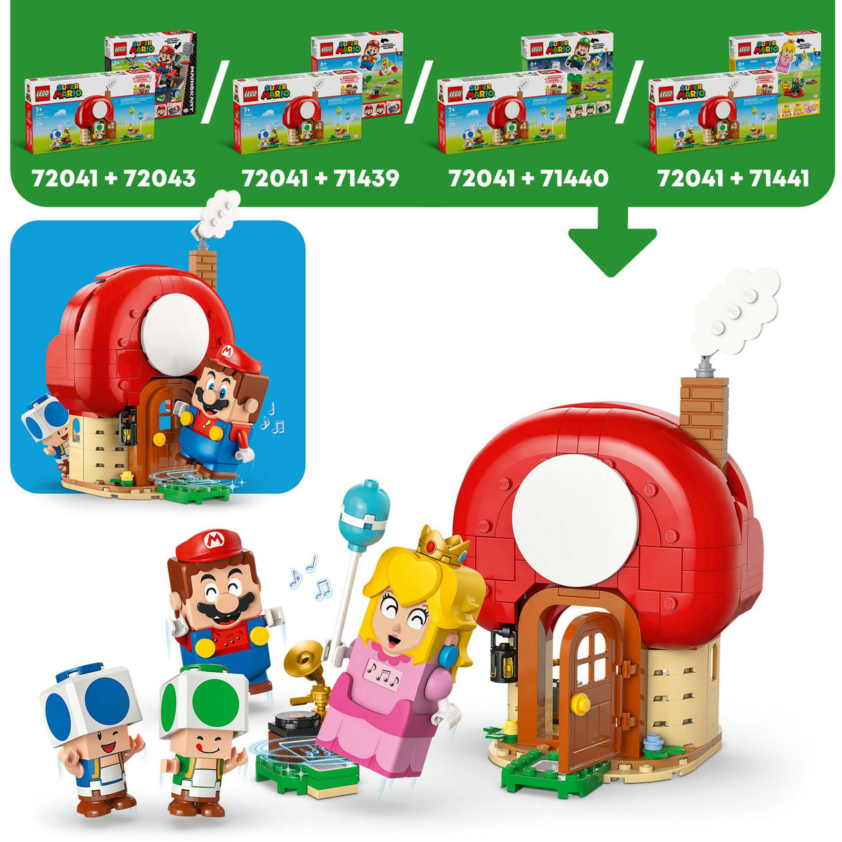 Lego super mario 72041 tudsehusfest