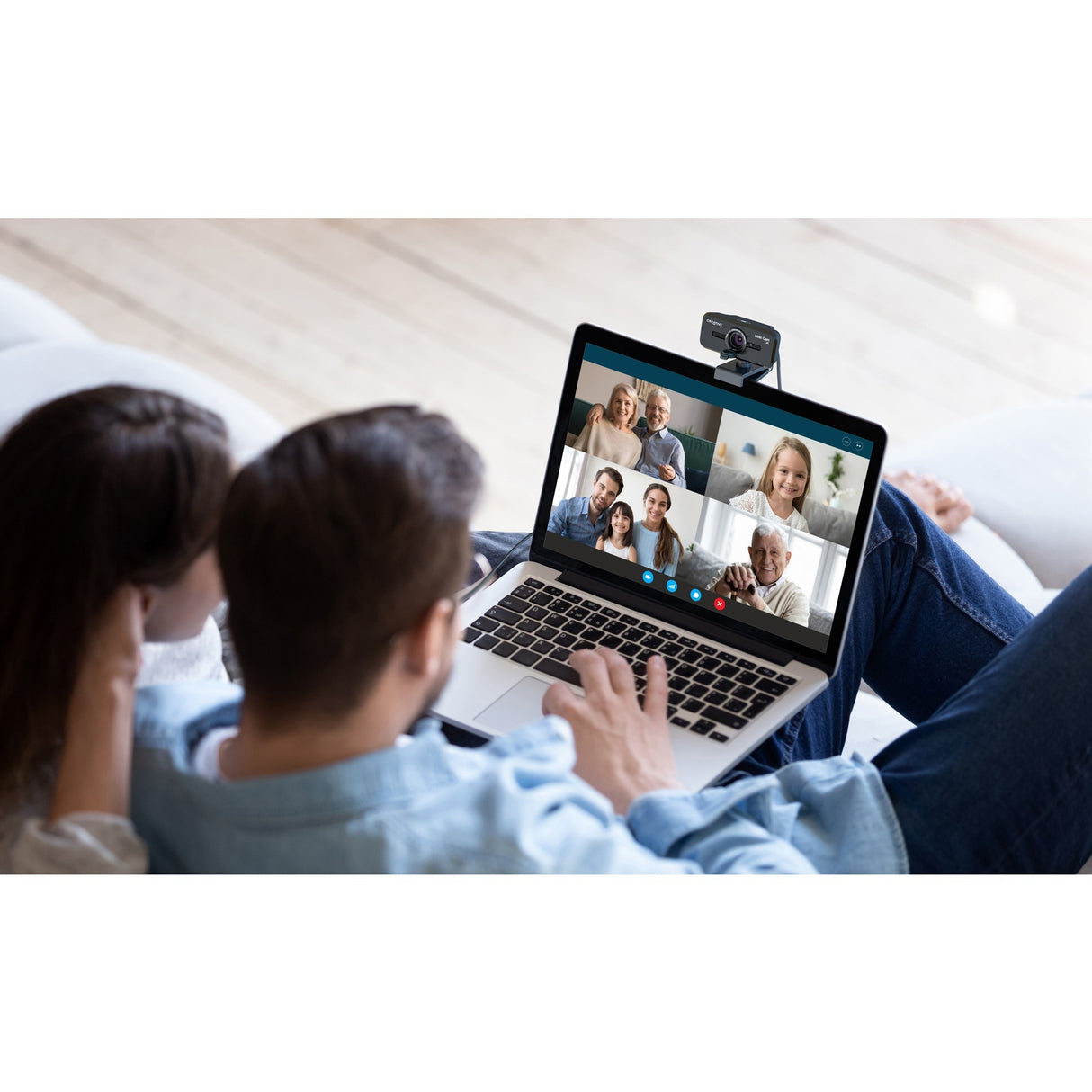 Kreativ live! cam sync v3 webcam (sort)