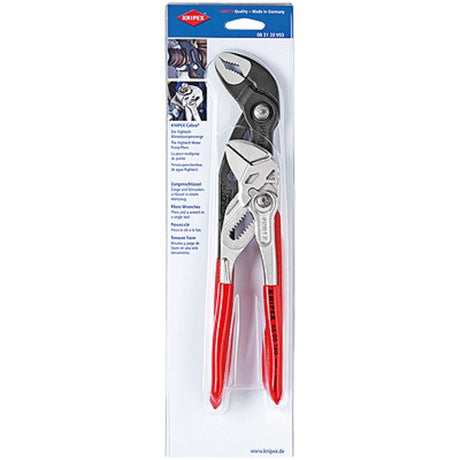 Knipex tangsæt 00 31 20 v03 tangsæt (rød sort, 2-delt)