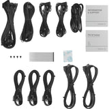 Deepcool pn850m modulær 850 watt strømforsyning (sort, 1x 12v-2x6, 3x pcie)