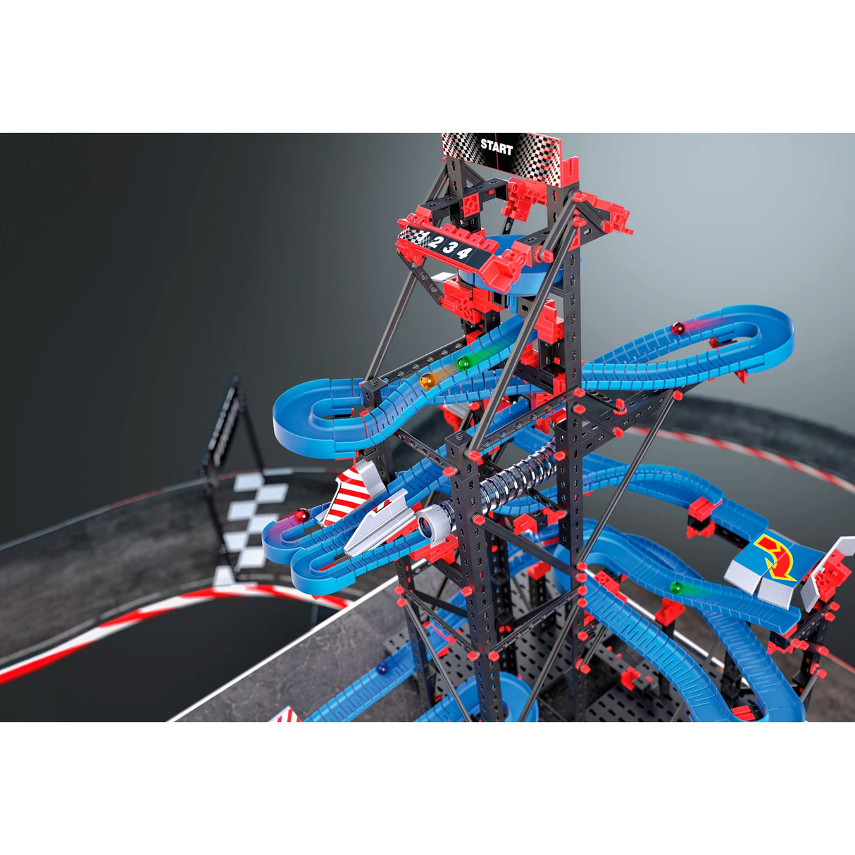 Fischertechnik marmorløb - marmorkonkurrenceboldbane (564070)