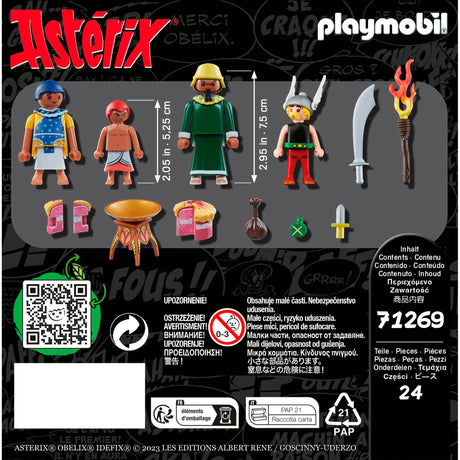Playmobil Asterix - den forgiftede kage fra Plurkis byggelegetøj (71269)